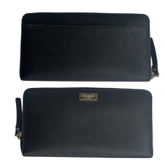 Kate Spade Elegant Black Zip Wallet - Picture 3 of 12